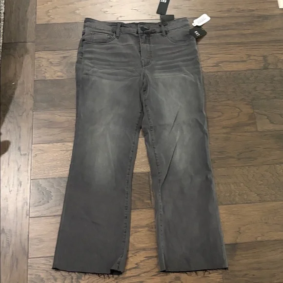 New With Tags Kut From the Kloth Kelsey High Rise Fab Ab Ankle Flare Jeans Sz 10 - Picture 2 of 8